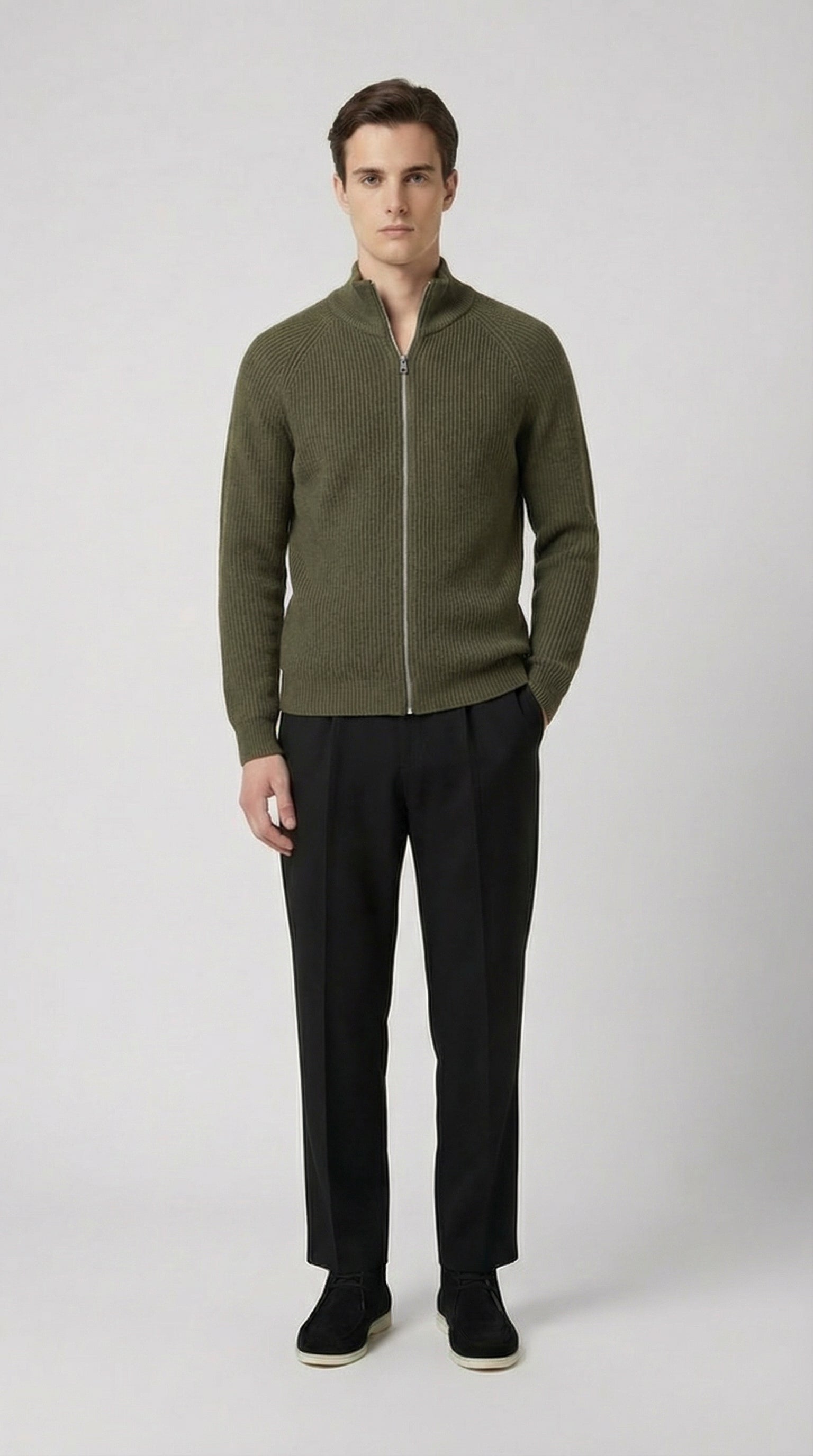 CARDIGAN ZIPPÉ