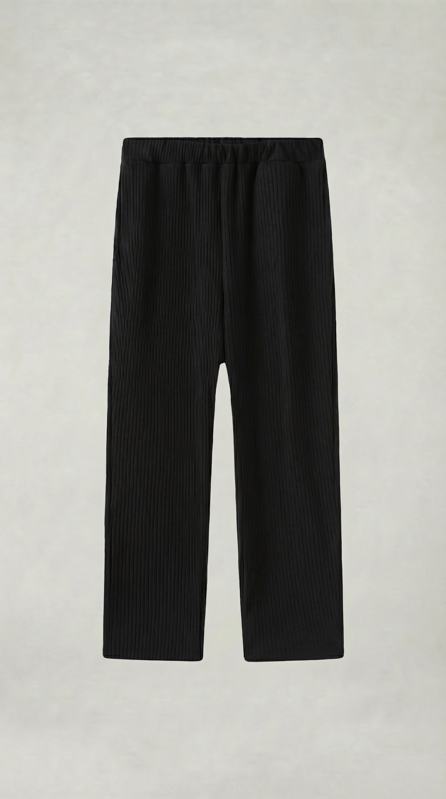 PANTALON EN COTON RAYURES