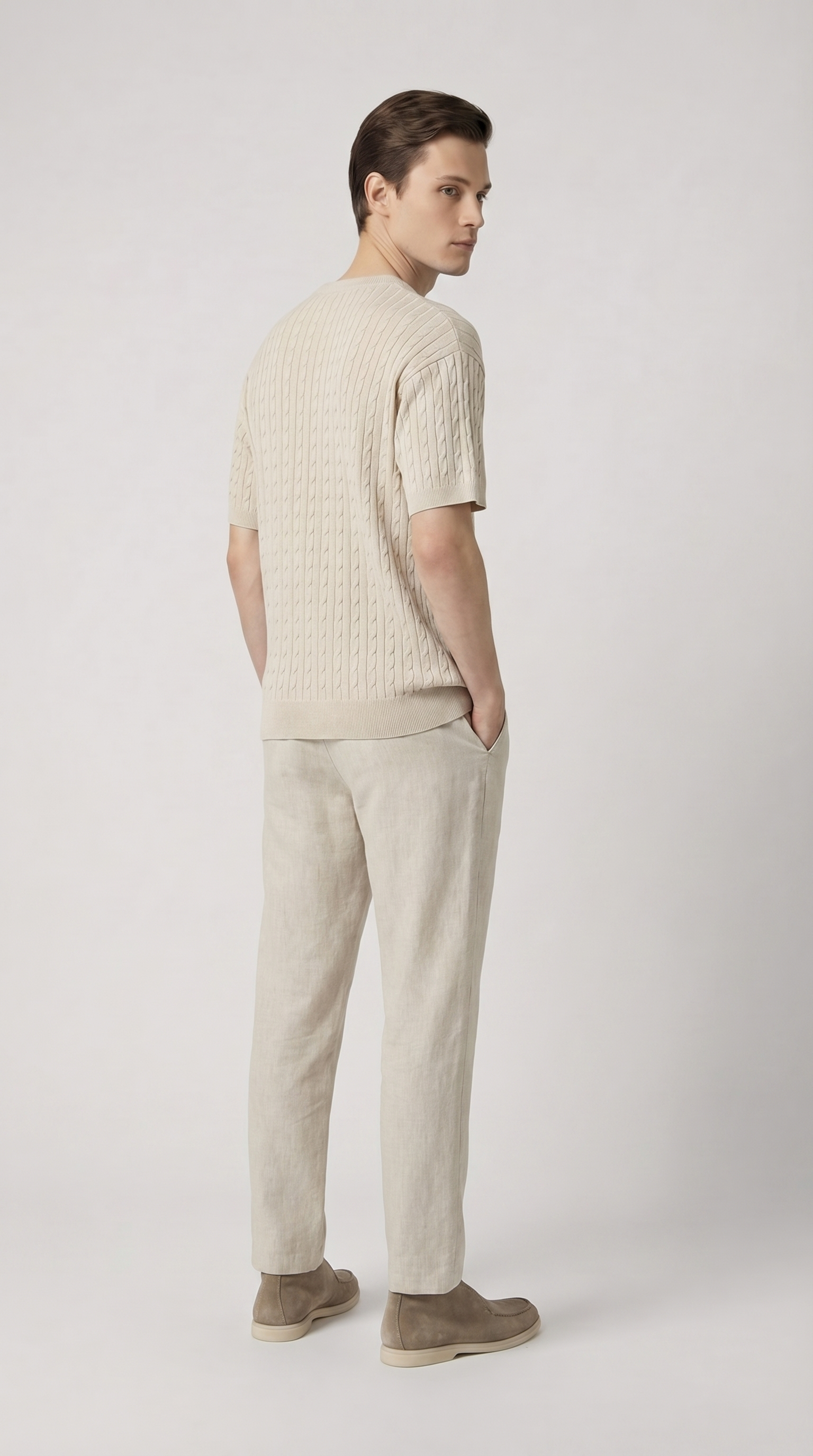 100% LINEN TROUSERS