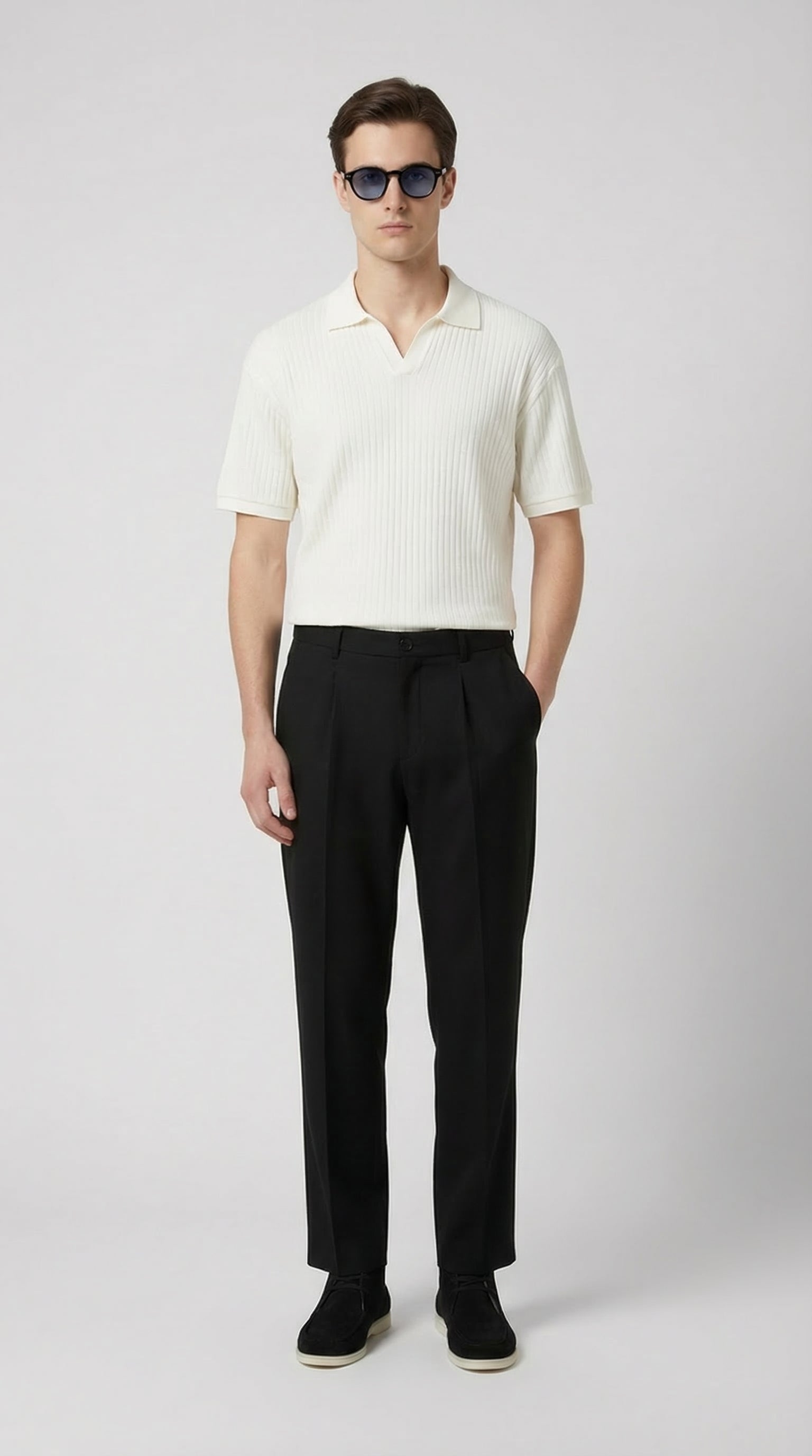 POLO EN COTON COTELLÉ