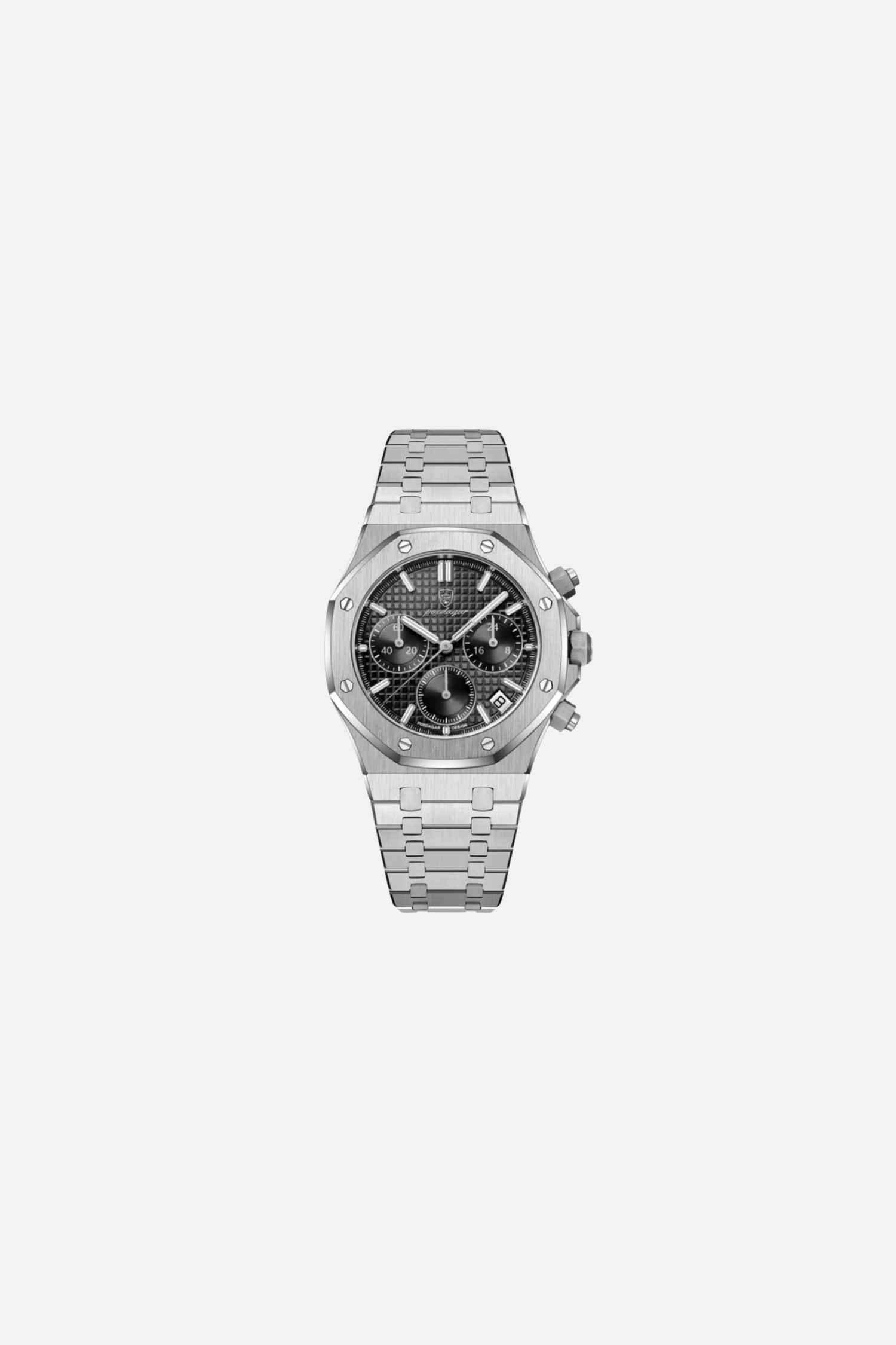 STEEL CHRONO WATCH