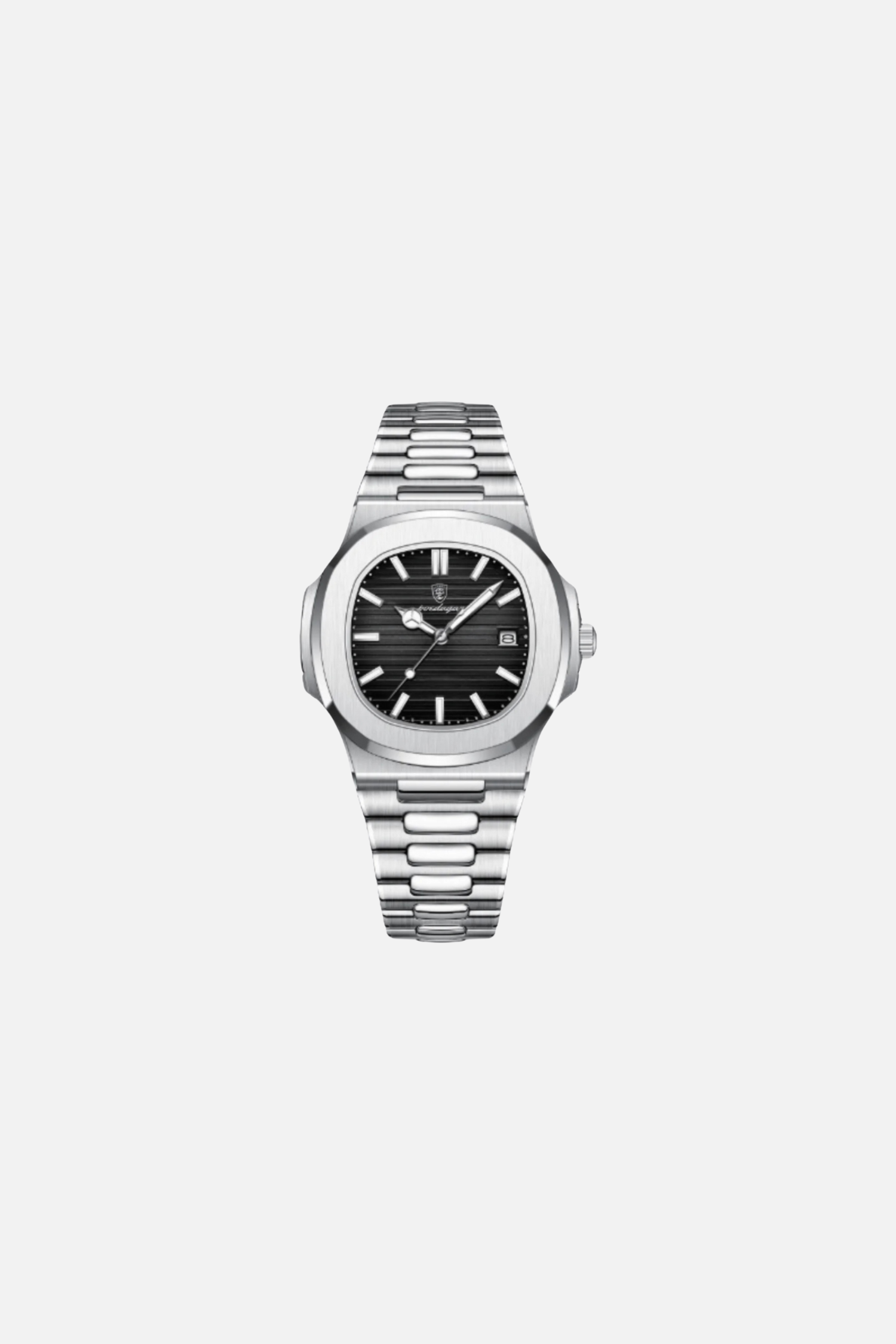 SPORTY-CHIC STEEL WATCH