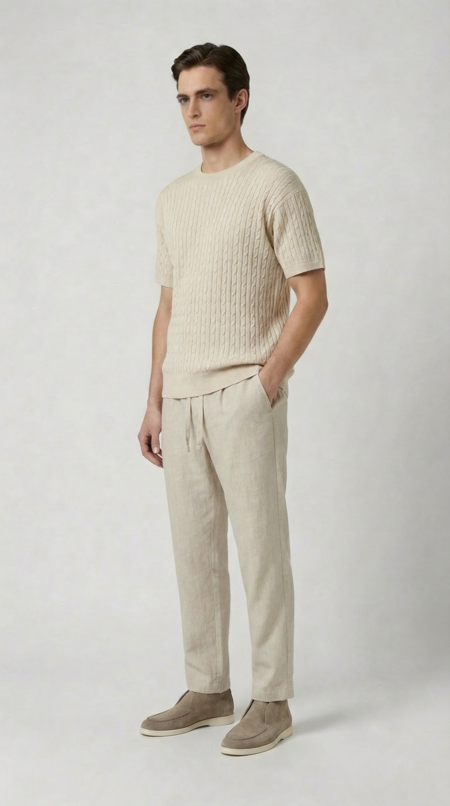 100% LINEN TROUSERS