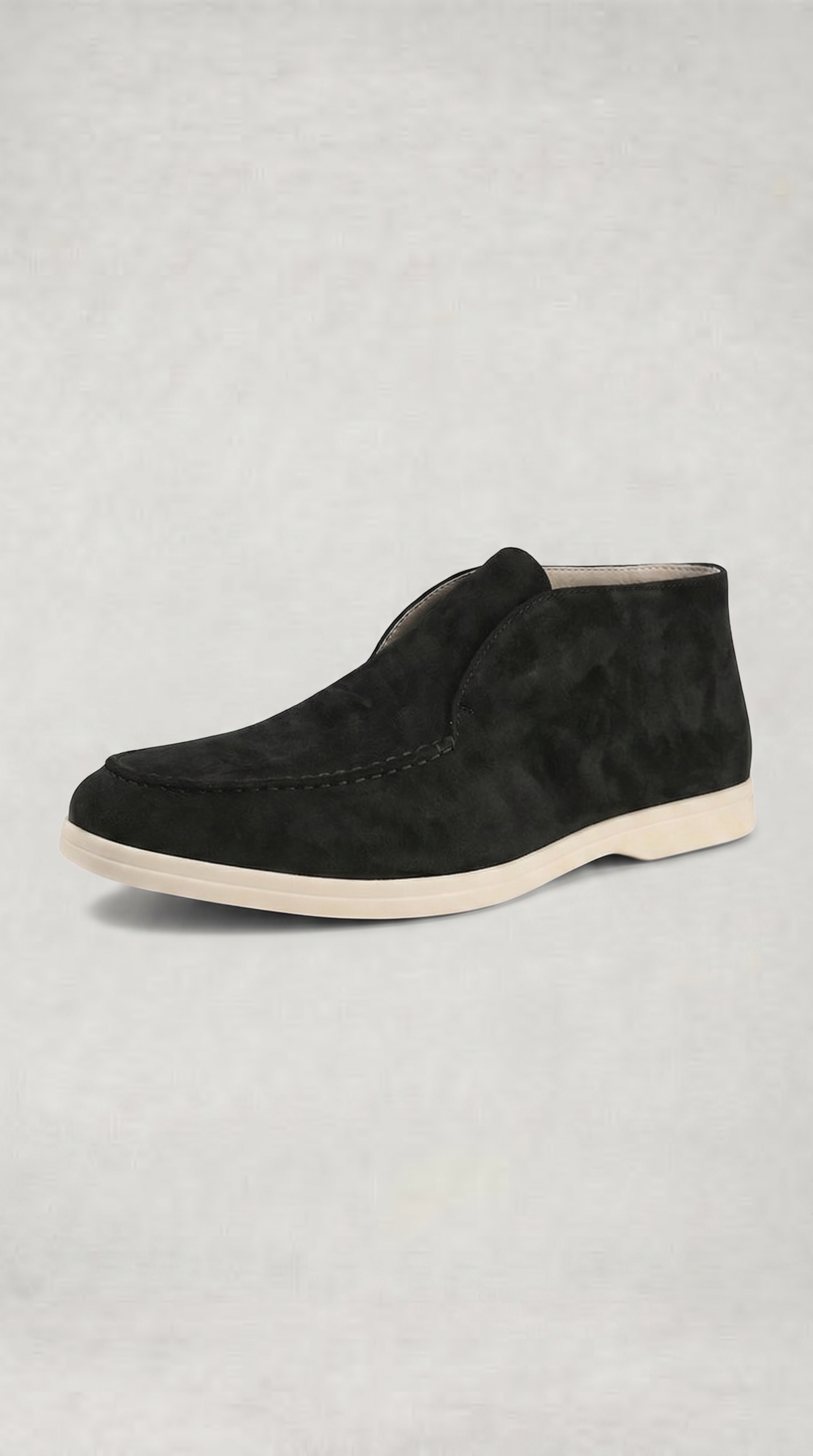MOCASSINS MONTANTS SUÈDE