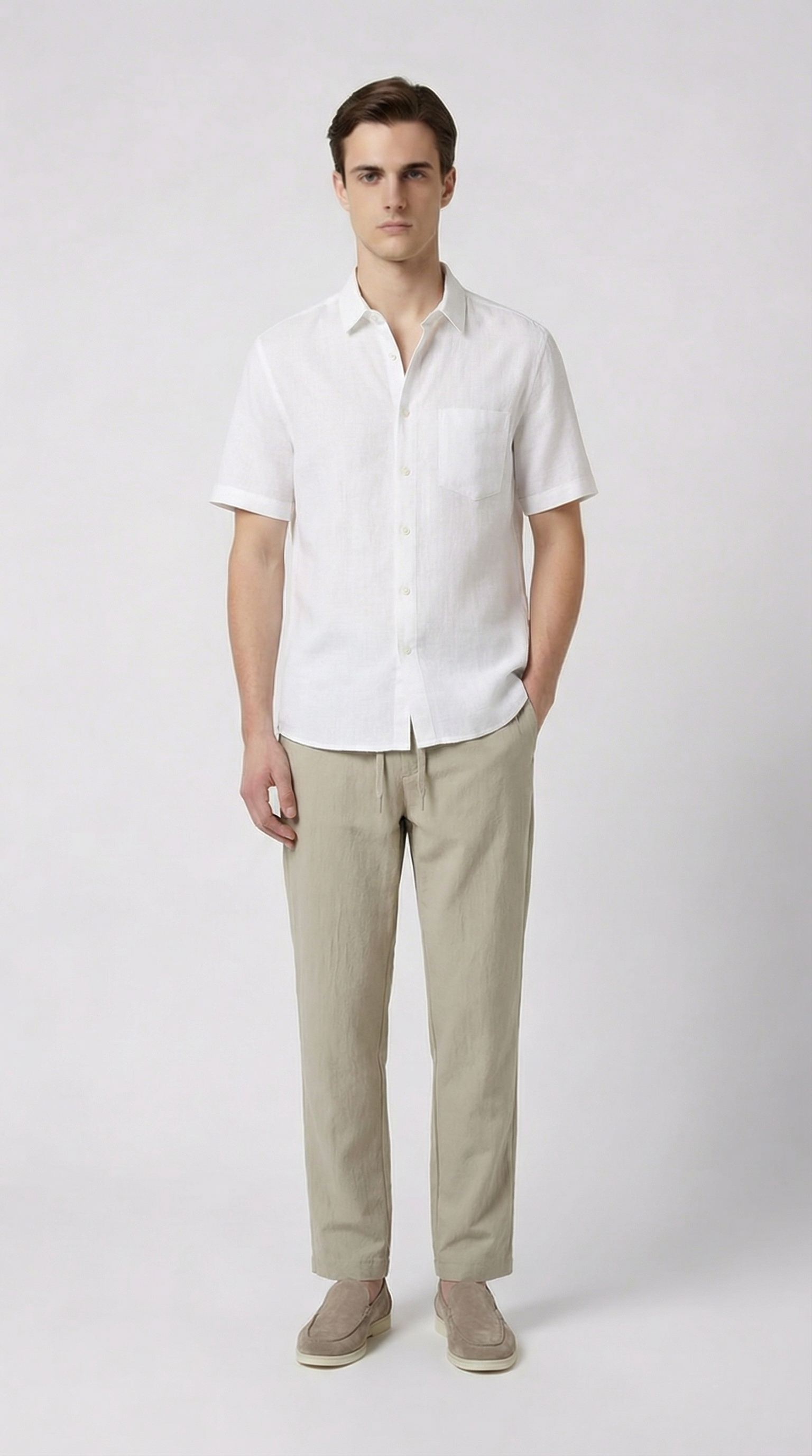 PANTALON DÉTENTE 100% LIN